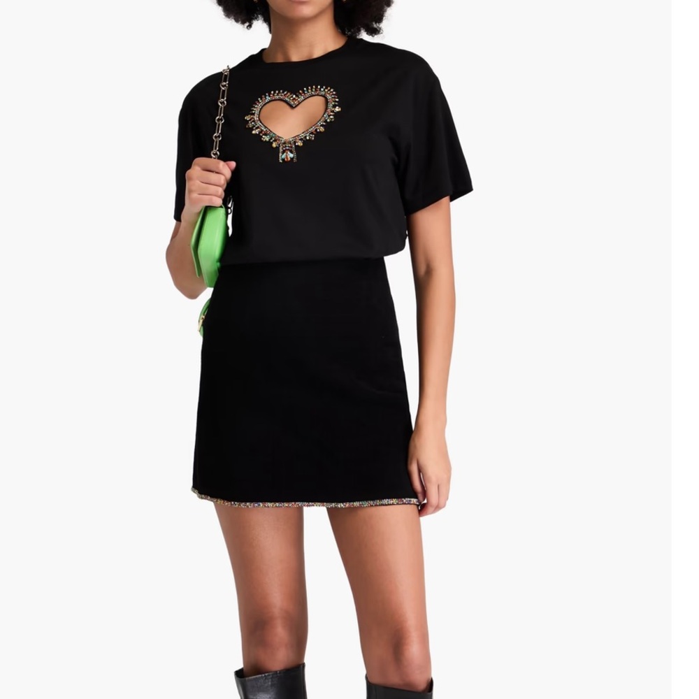 Sandro NWT Black Skirt. Size 34